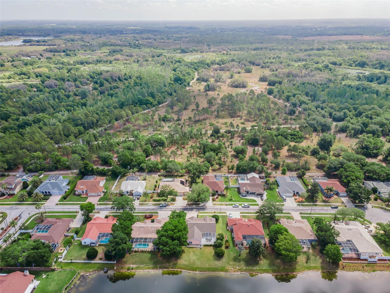 Brooker Creek Preserve is adjacent to this community.