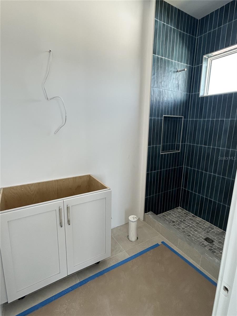 Downstairs pool bathroom