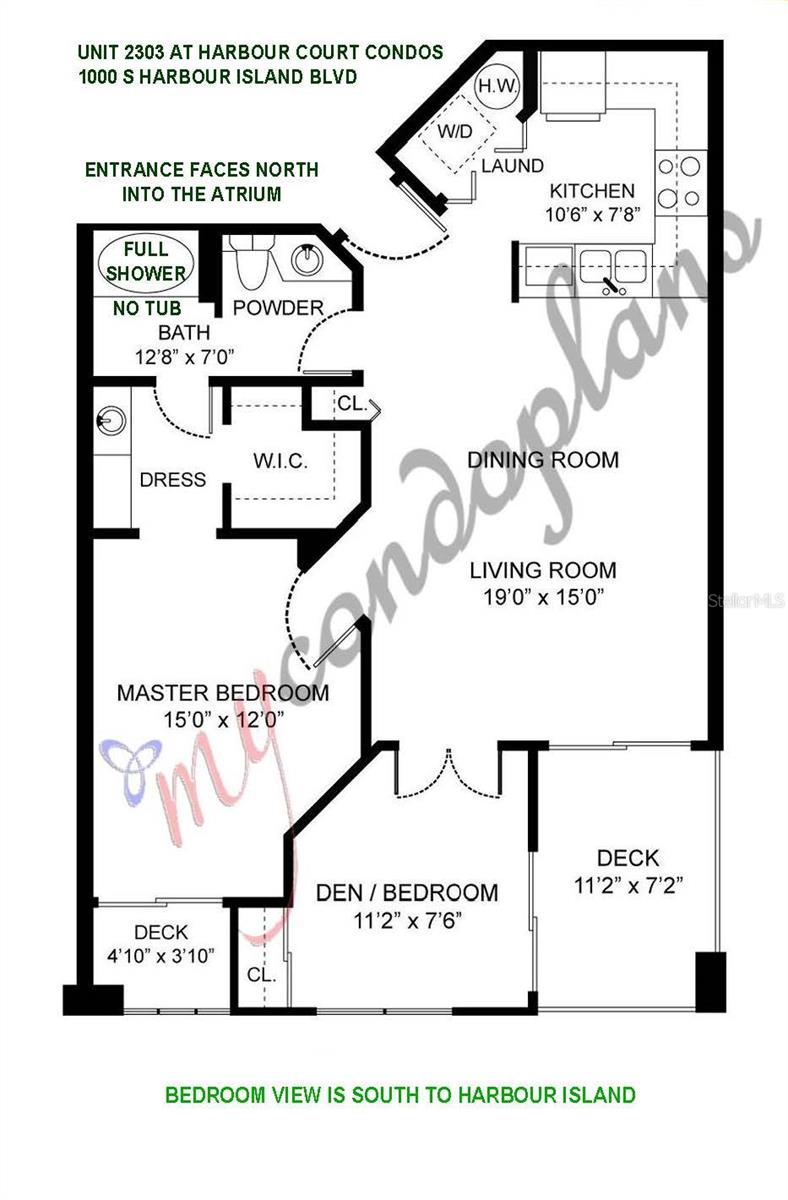 1000 S HARBOUR ISLAND BLVD #2303, TAMPA, FL, 33602