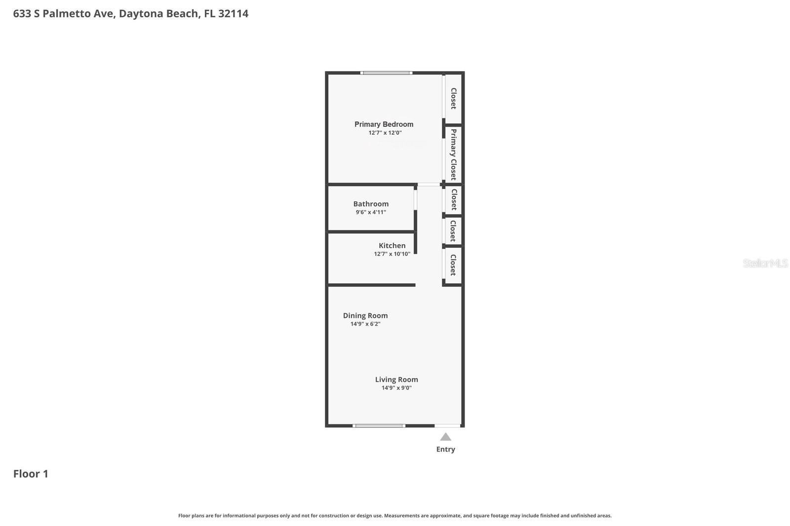633 S PALMETTO AVE #1030, DAYTONA BEACH, FL, 32114