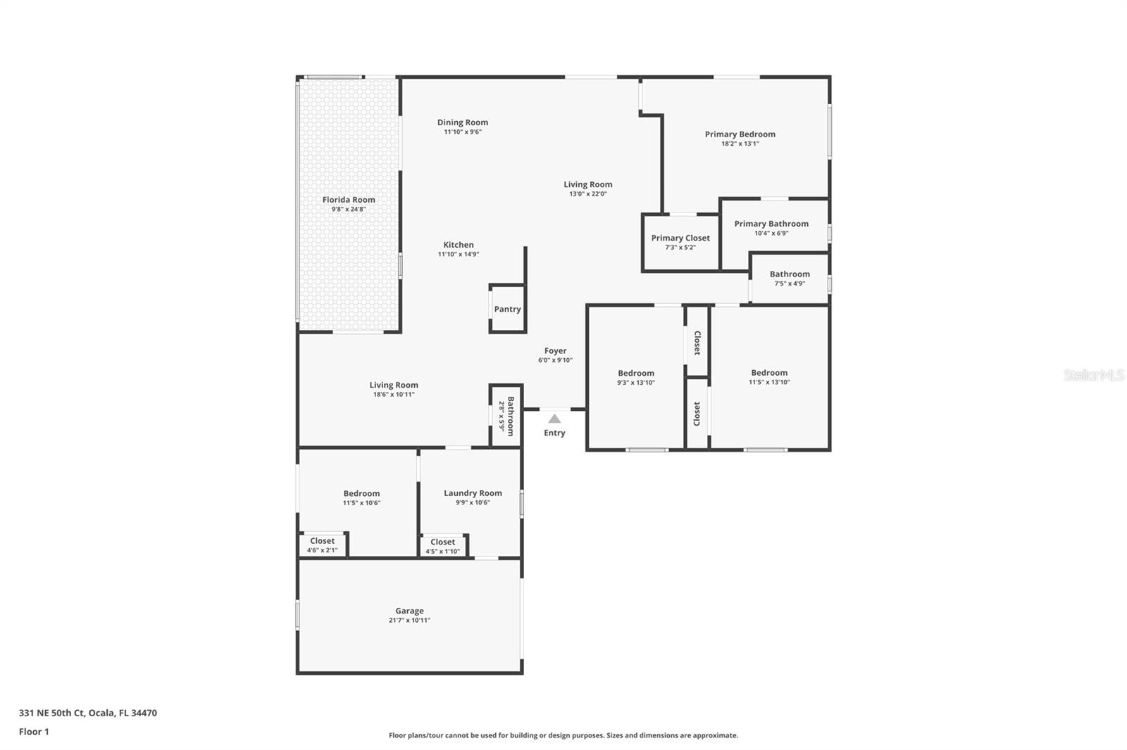 331 NE 50TH CT, OCALA, FL, 34470