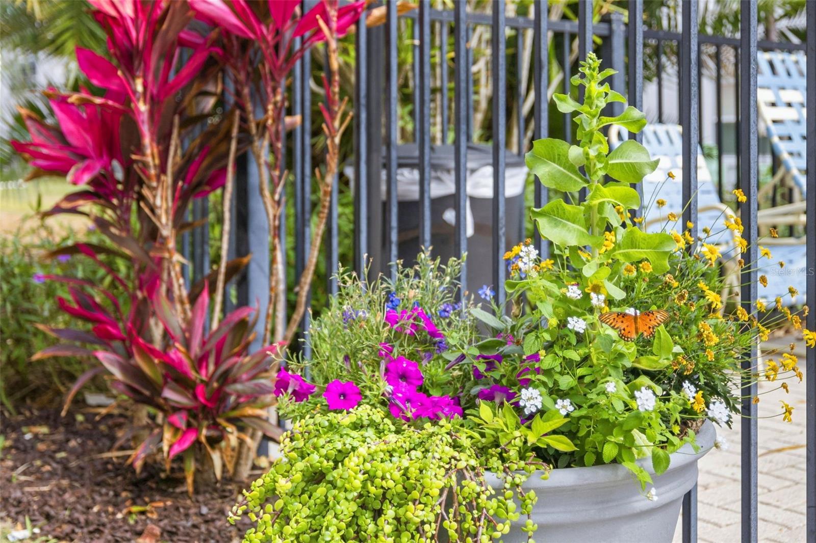 Lush landscaping throughout Five Towns community