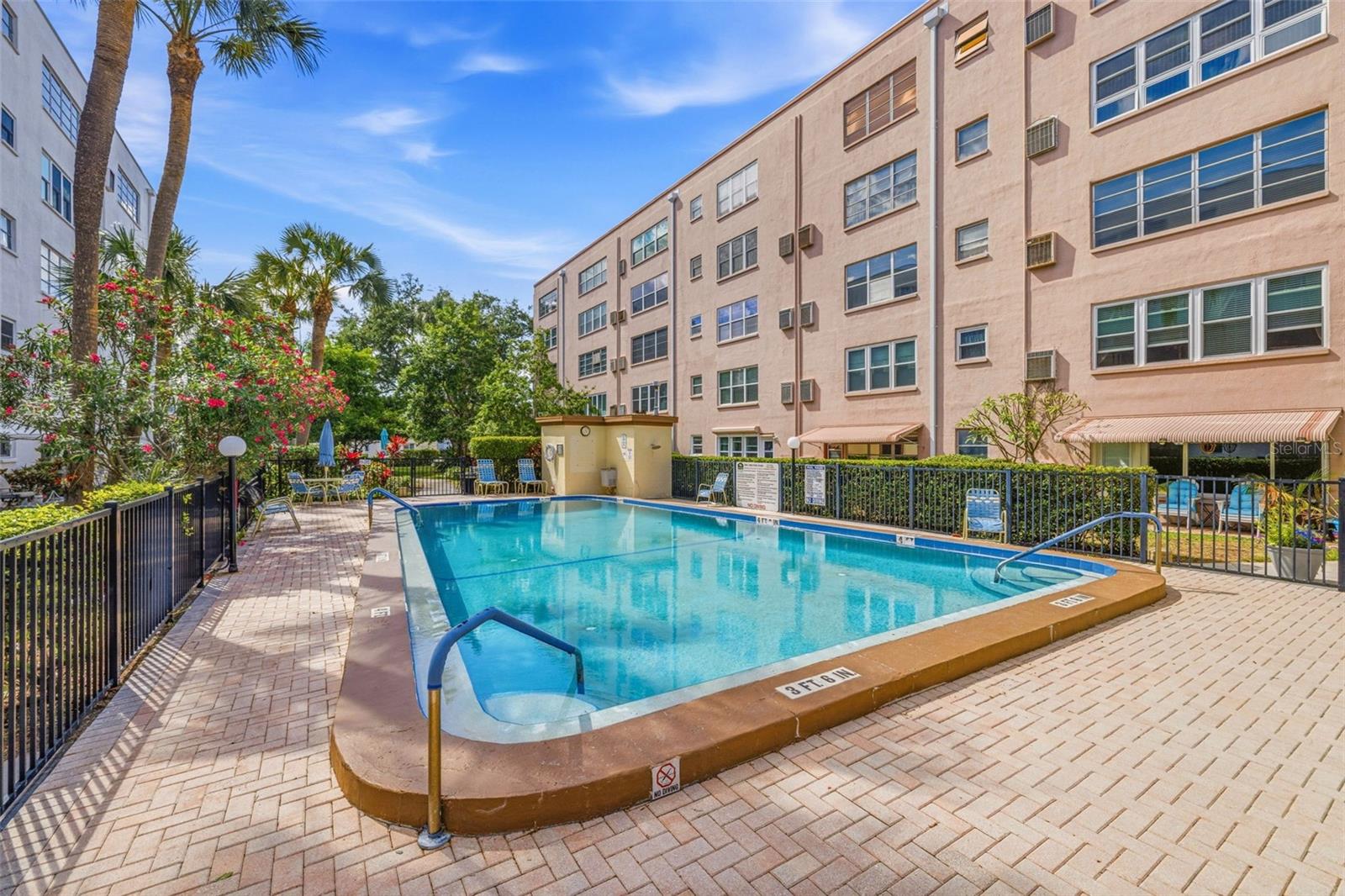 Community pool at Five Towns St. Petersburg