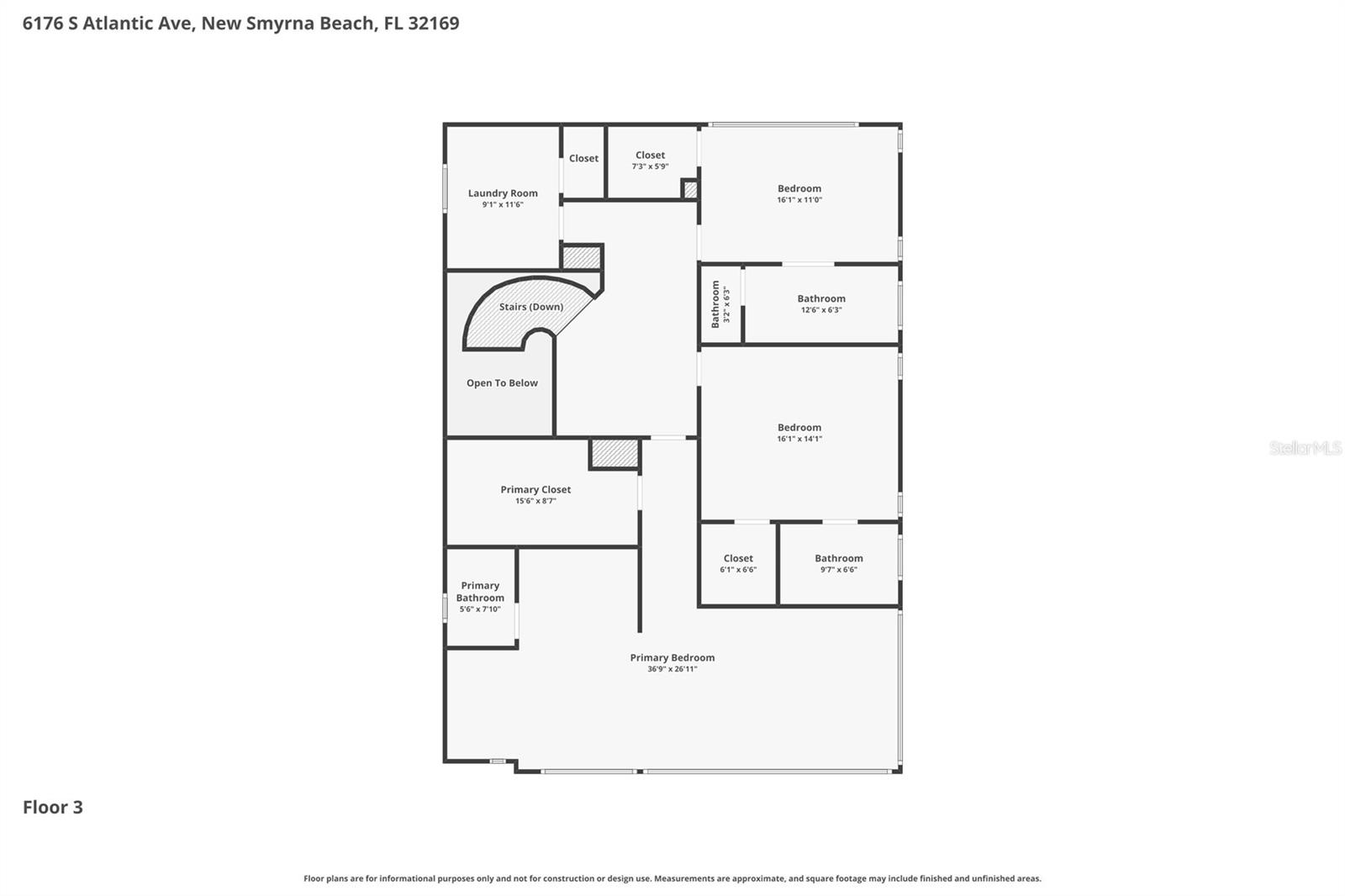 6176 S ATLANTIC AVE, NEW SMYRNA BEACH, FL, 32169