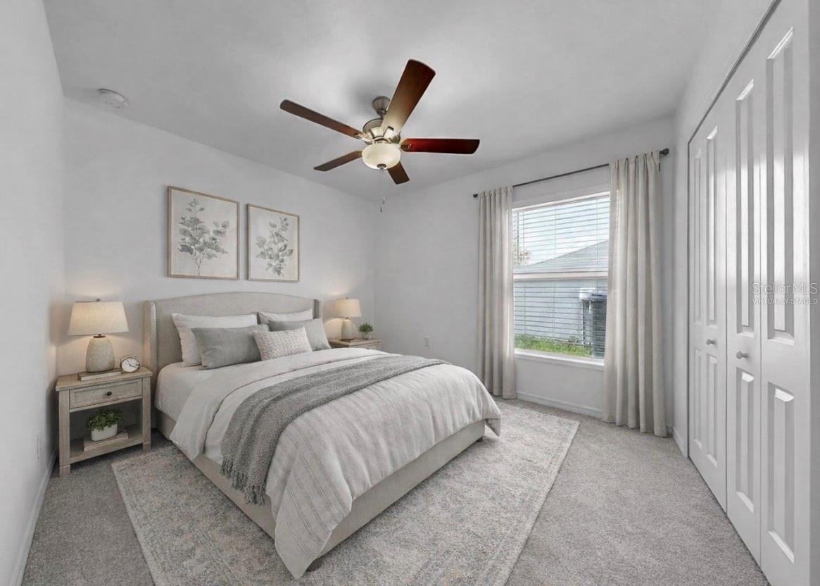 Virtually Staged Bedroom 2