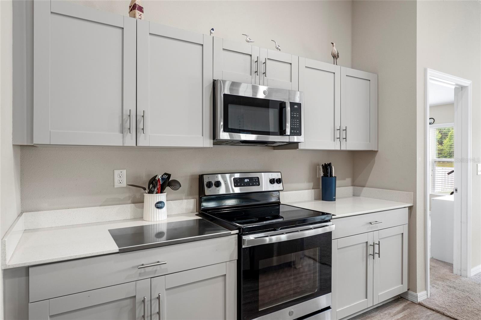 Kitchen with Stainless Steel Appliances