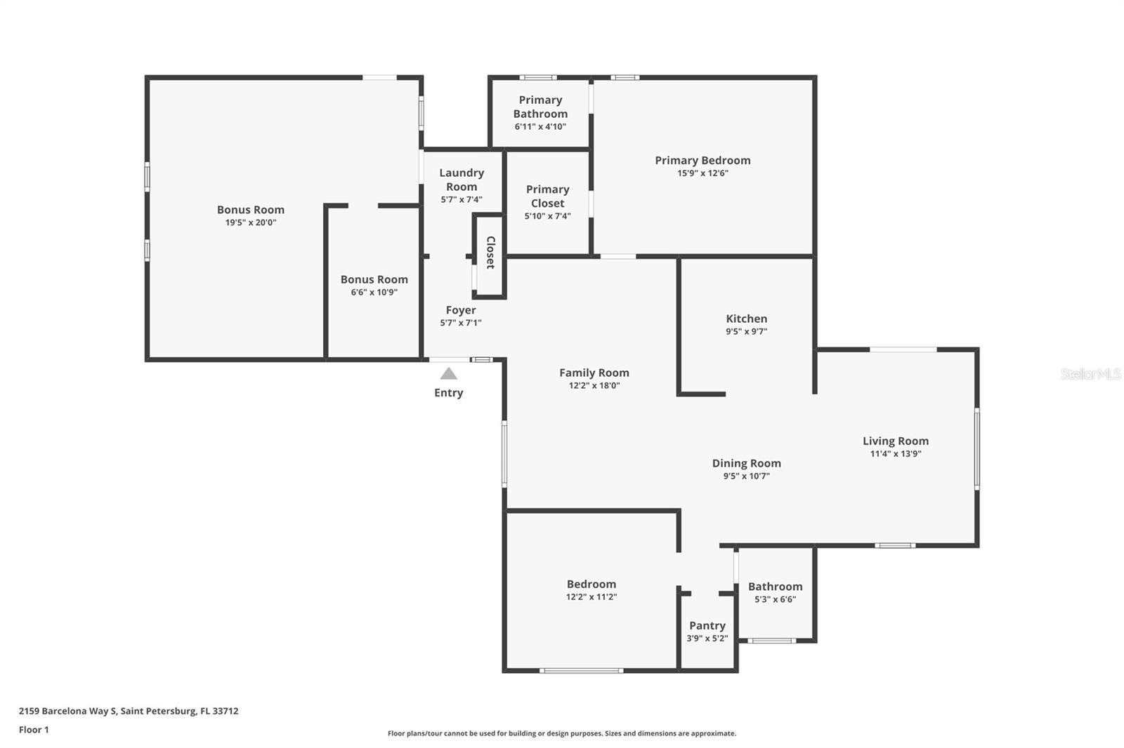 2159 BARCELONA WAY S, ST PETERSBURG, FL, 33712