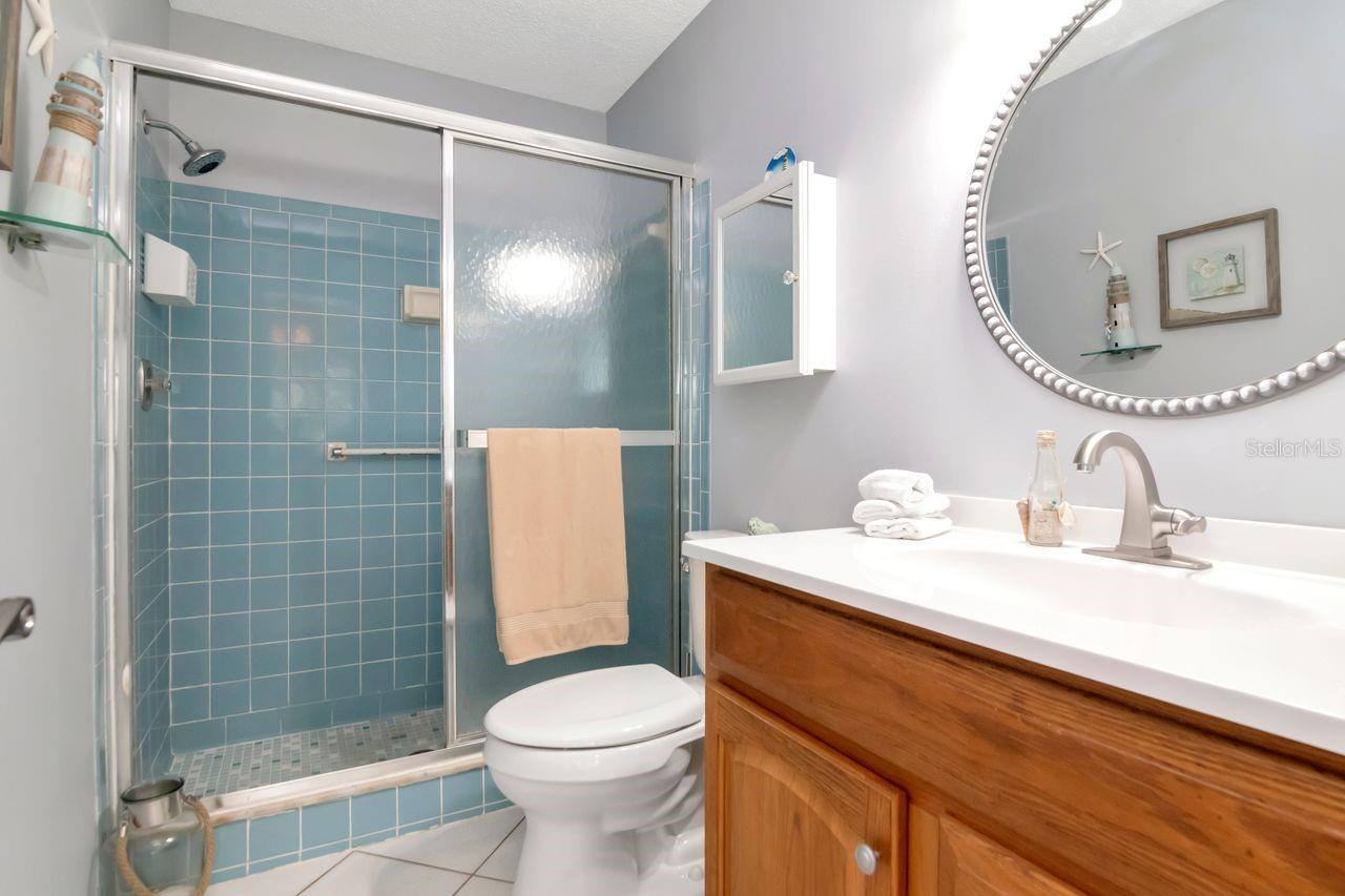 Primary ensuite bathroom with Shower