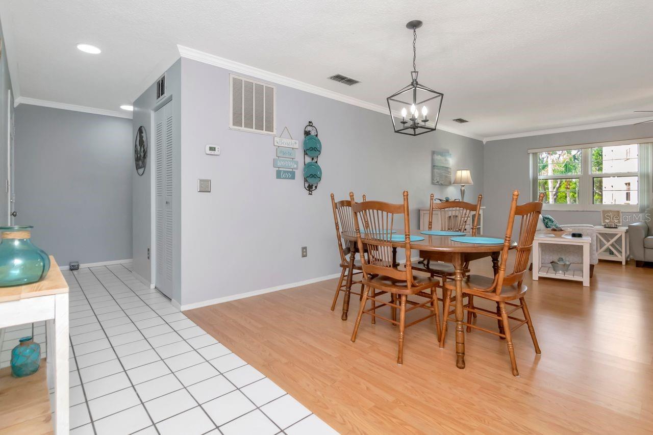 Front door to far left