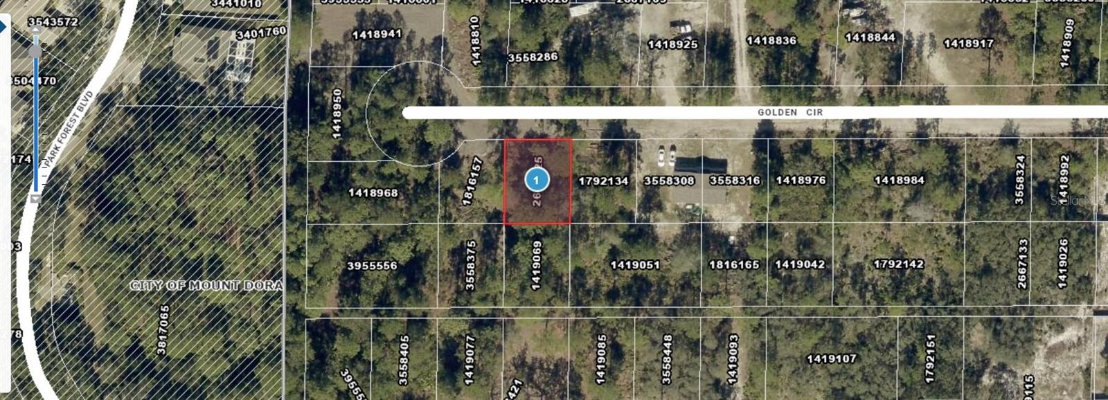 Lot 228 PARK FOREST BLVD, MOUNT DORA, FL, 32757