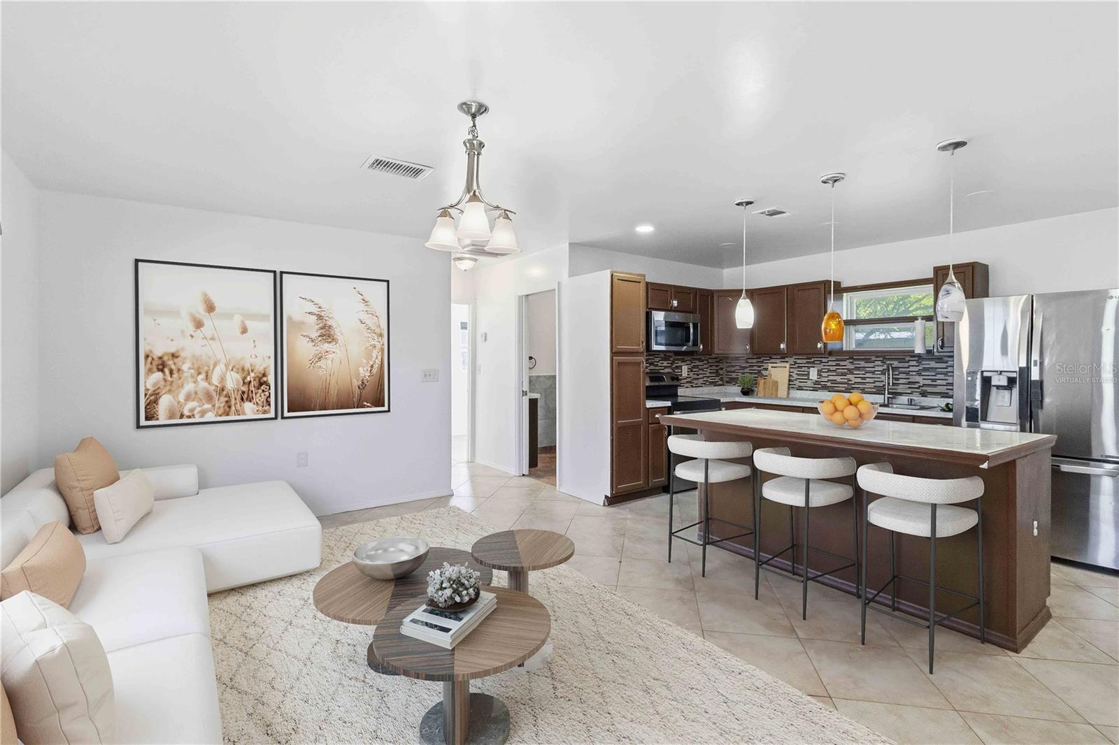 Virtually Staged Photo