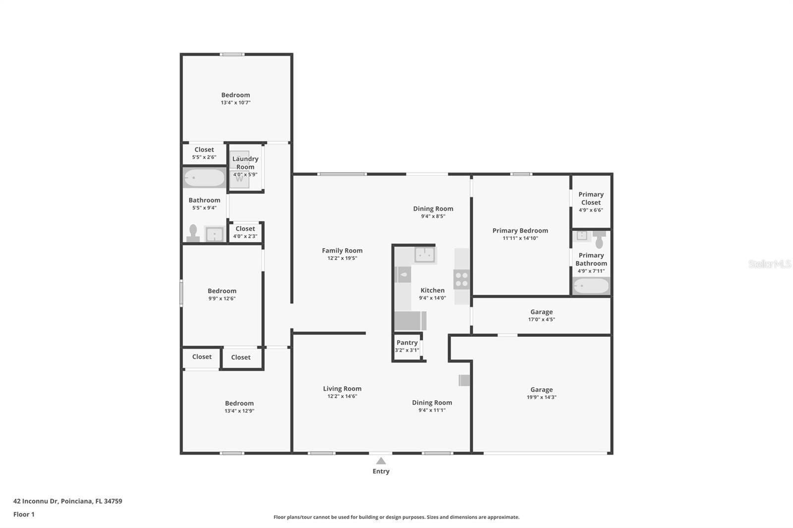 42 INCONNU DR, POINCIANA, FL, 34759