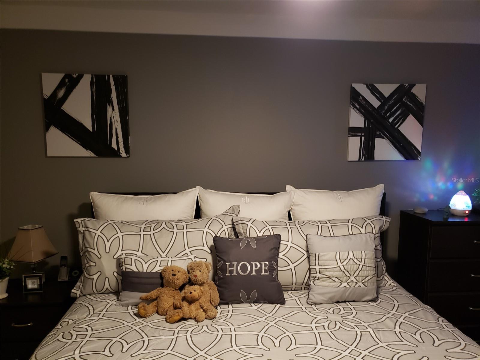 Comfortable and inviting guest bedroom with a clean, modern design—perfect for visitors, family, or a flexible space to fit your needs.