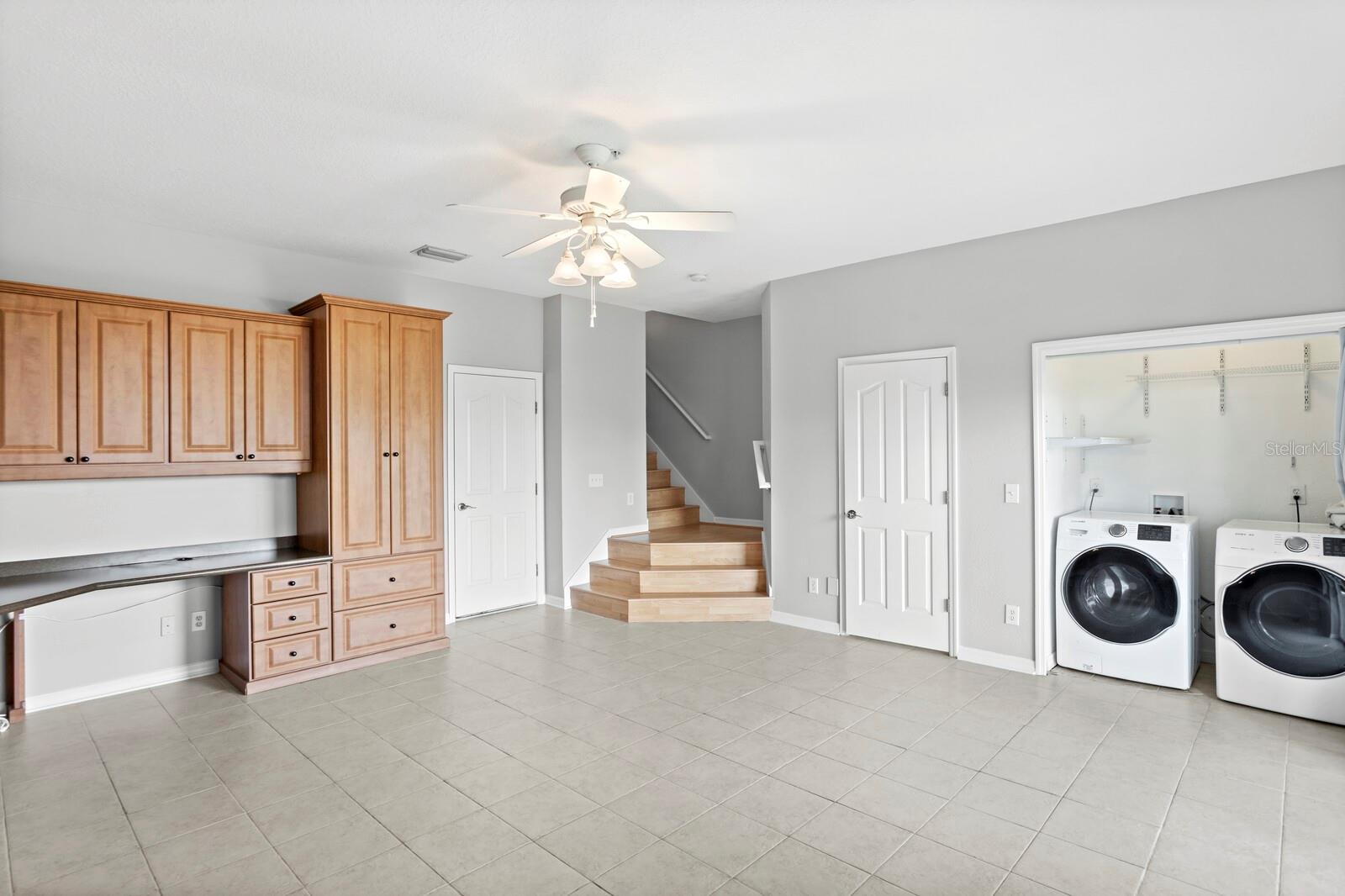 1st level bonus/home office area with access out to patio