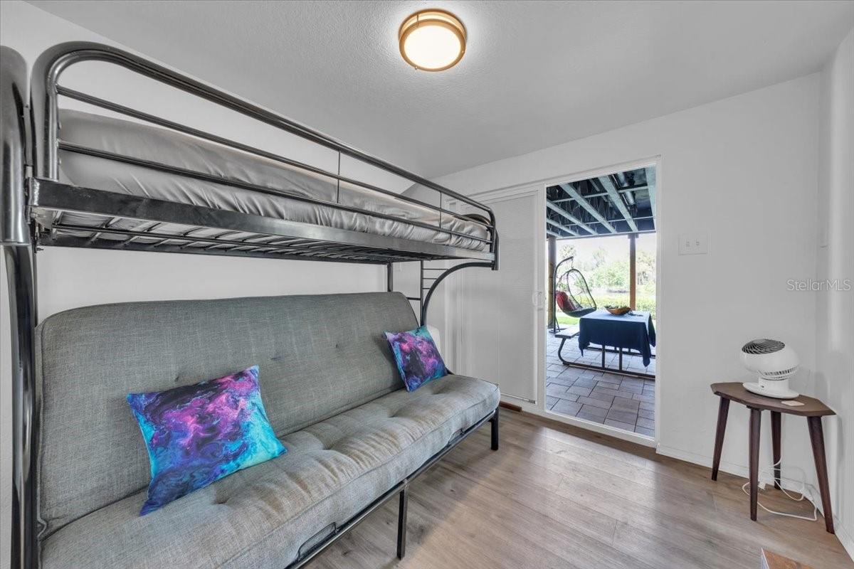 Double deck bedroom or living room for guest.