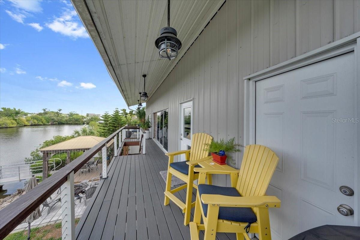 Private balcony for added comfort.