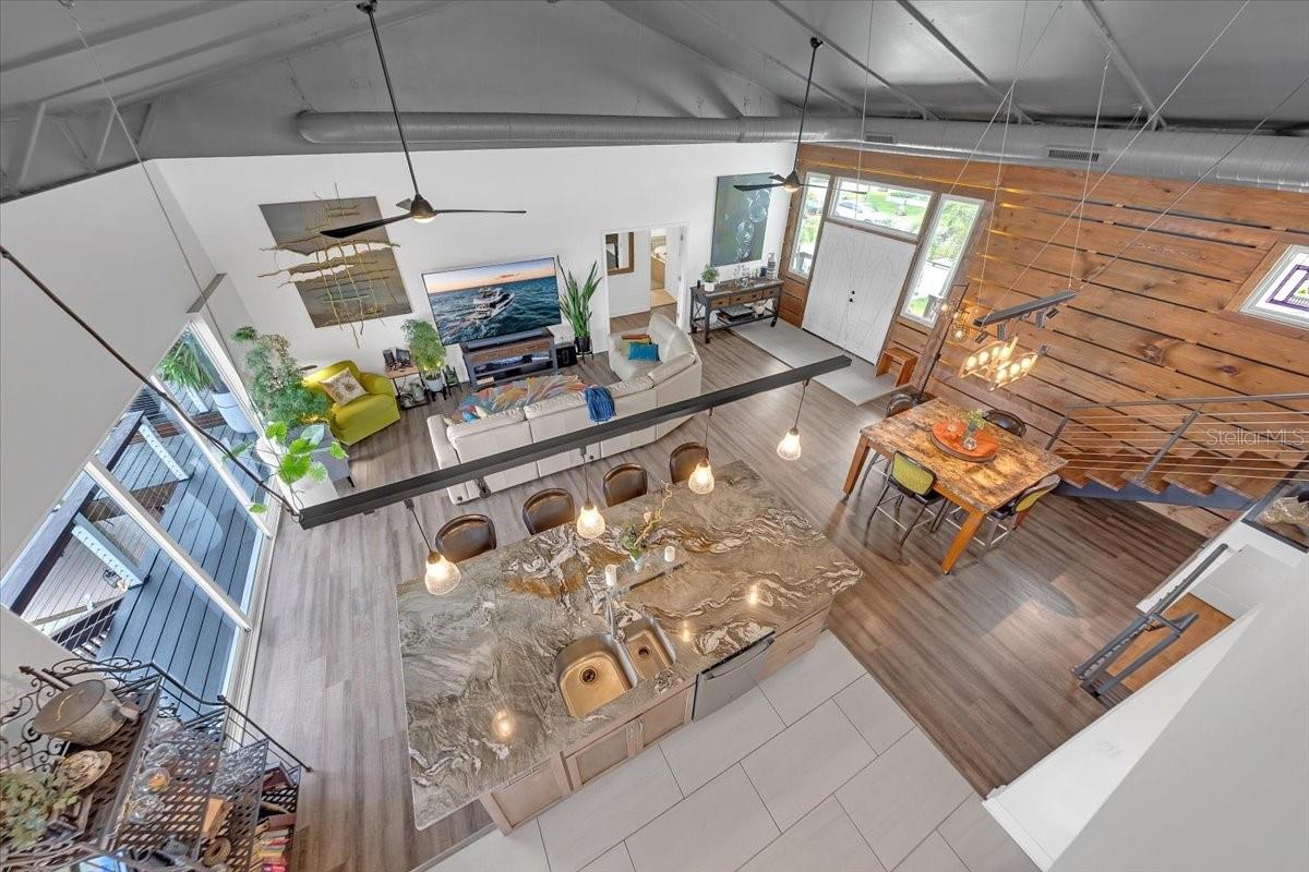 Bright, airy space with architectural impact.