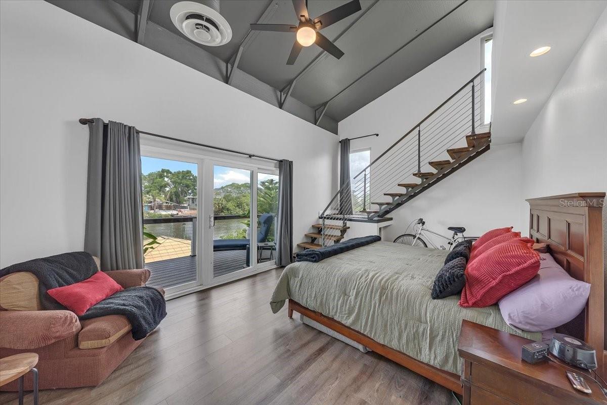 Private retreat with stunning water views.