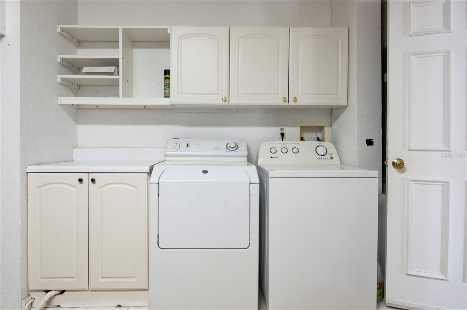 Washer/ Dryer in garage