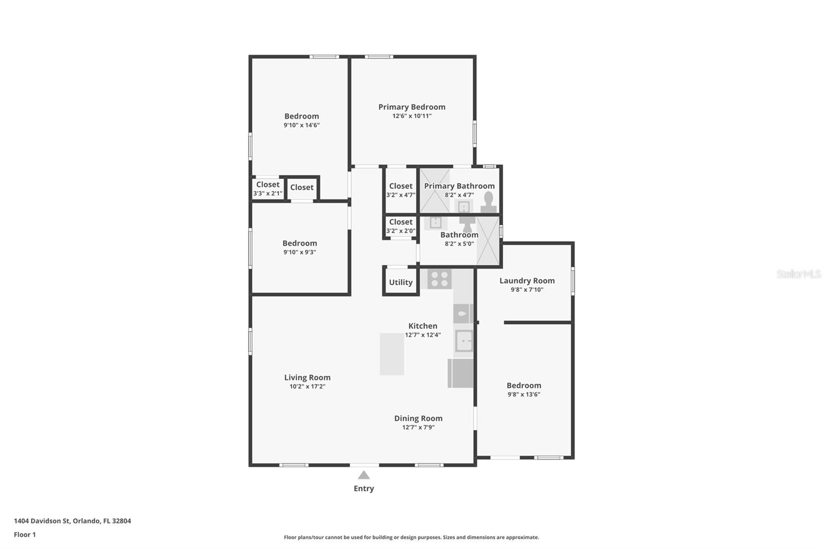1404 DAVIDSON ST, ORLANDO, FL, 32804