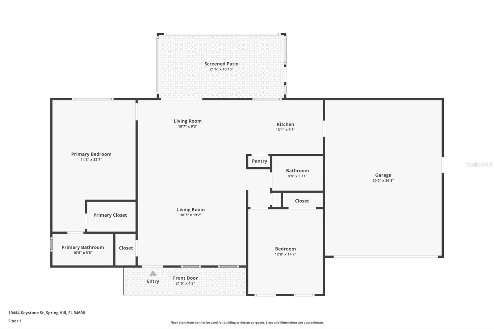 10444 KEYSTONE ST, SPRING HILL, FL, 34608