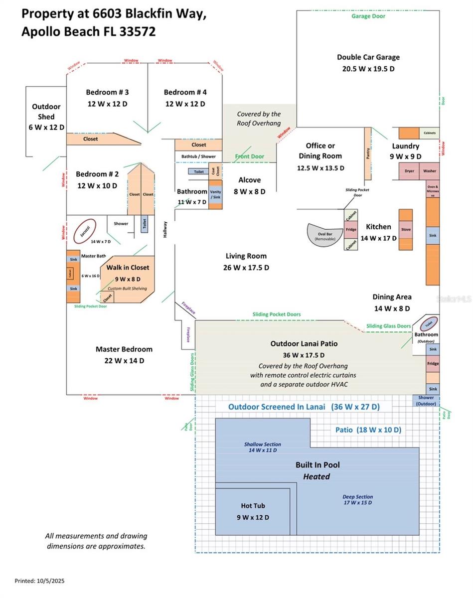 6603 BLACKFIN WAY, APOLLO BEACH, FL, 33572