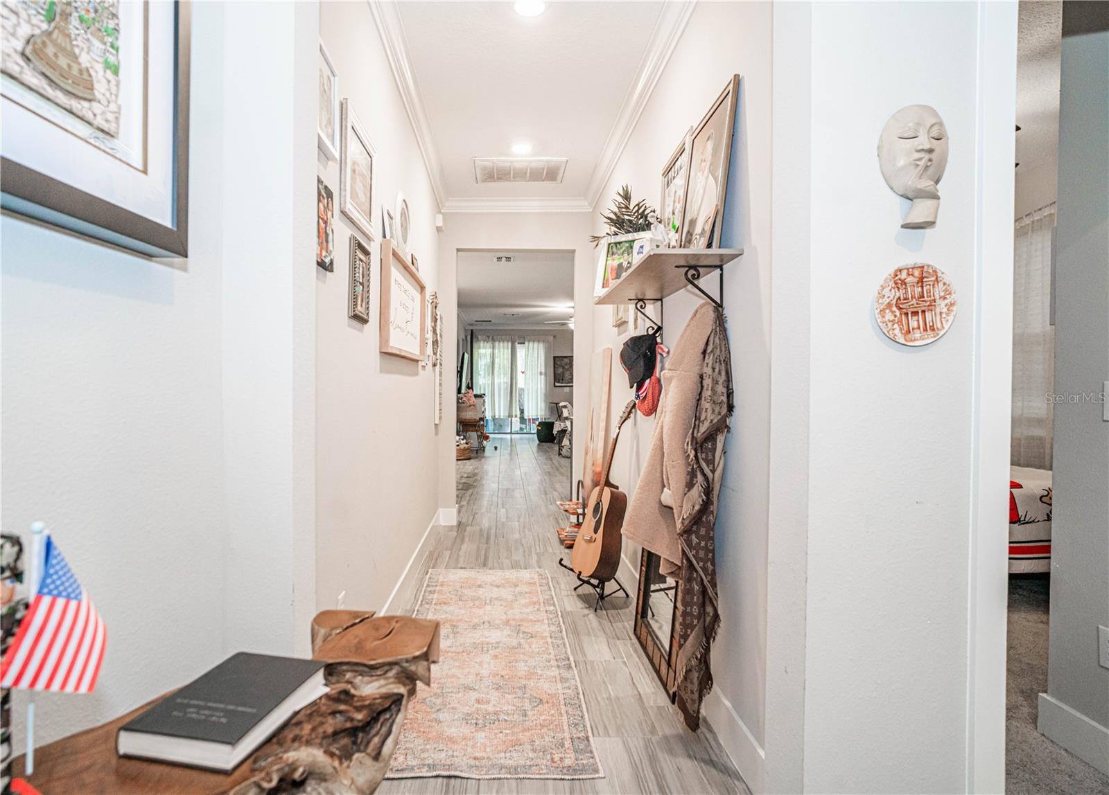 Foyer and main hallway