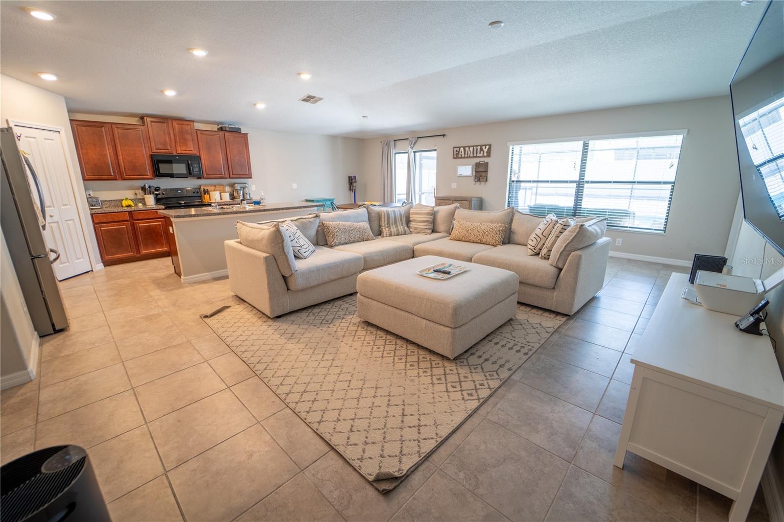 MASSIVE GREAT ROOM/KITCHEN/DINING AREA