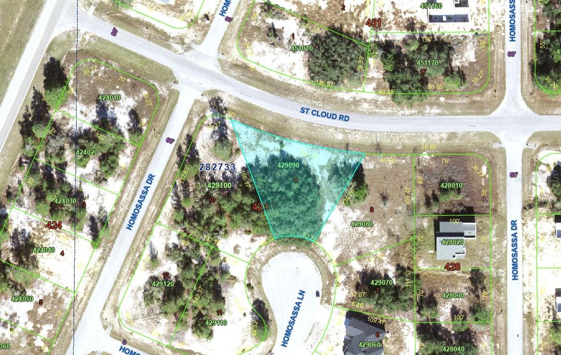 607 HOMOSASSA LN, POINCIANA, FL, 34759