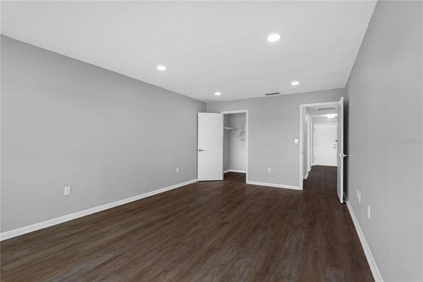Guest Bedroom with Walk-In Closet