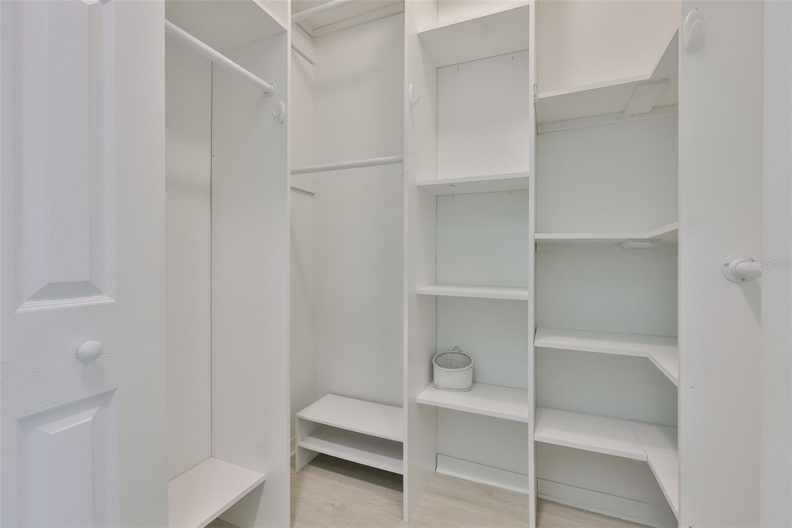 Primary Walk In Closet