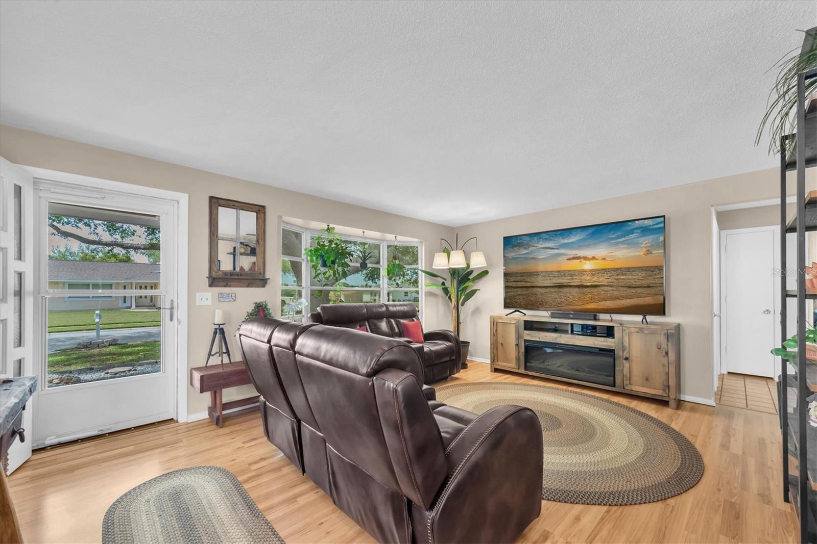 Front living room freshly painted!