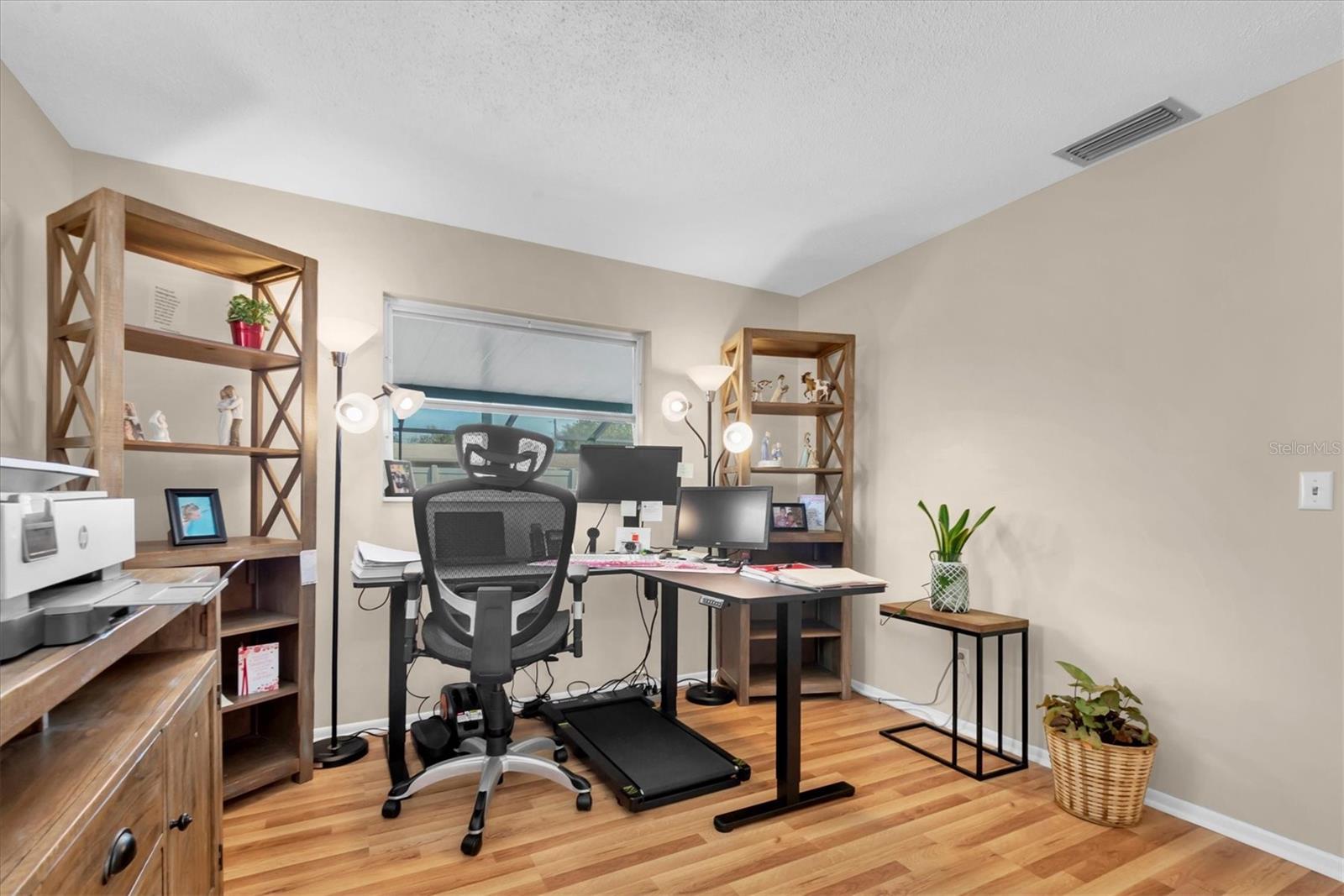 3rd bedroom currently being used as office.