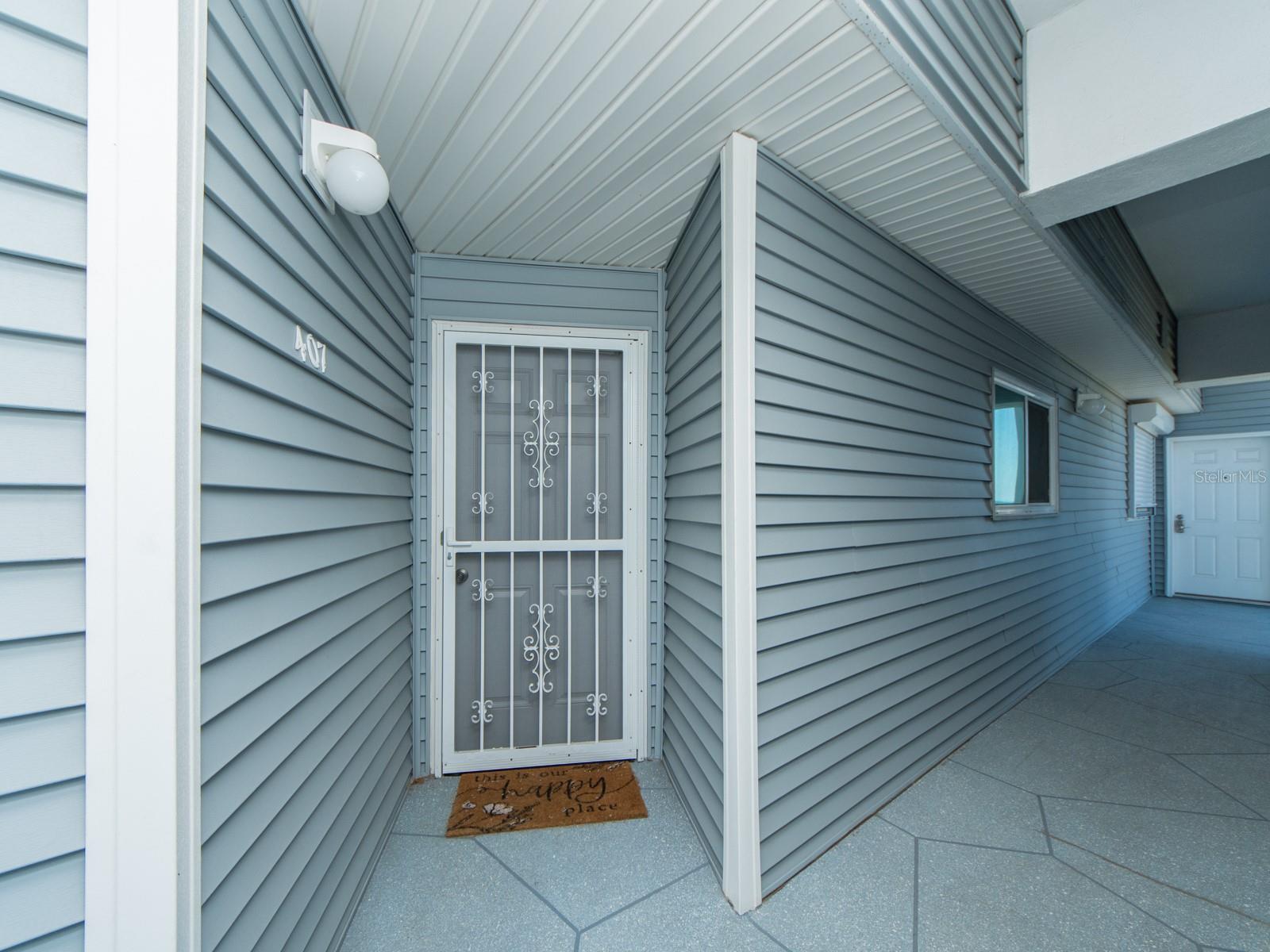 Breezeway Entrance to Your Beautiful Island Condo