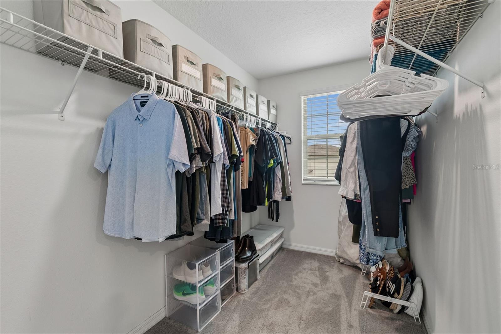 extra large walk in closet