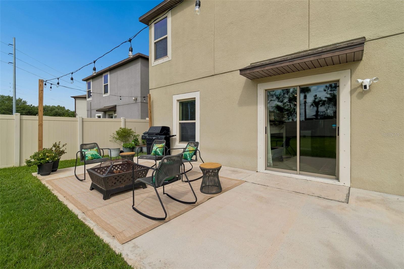 already has lighting ready for your night time hangouts