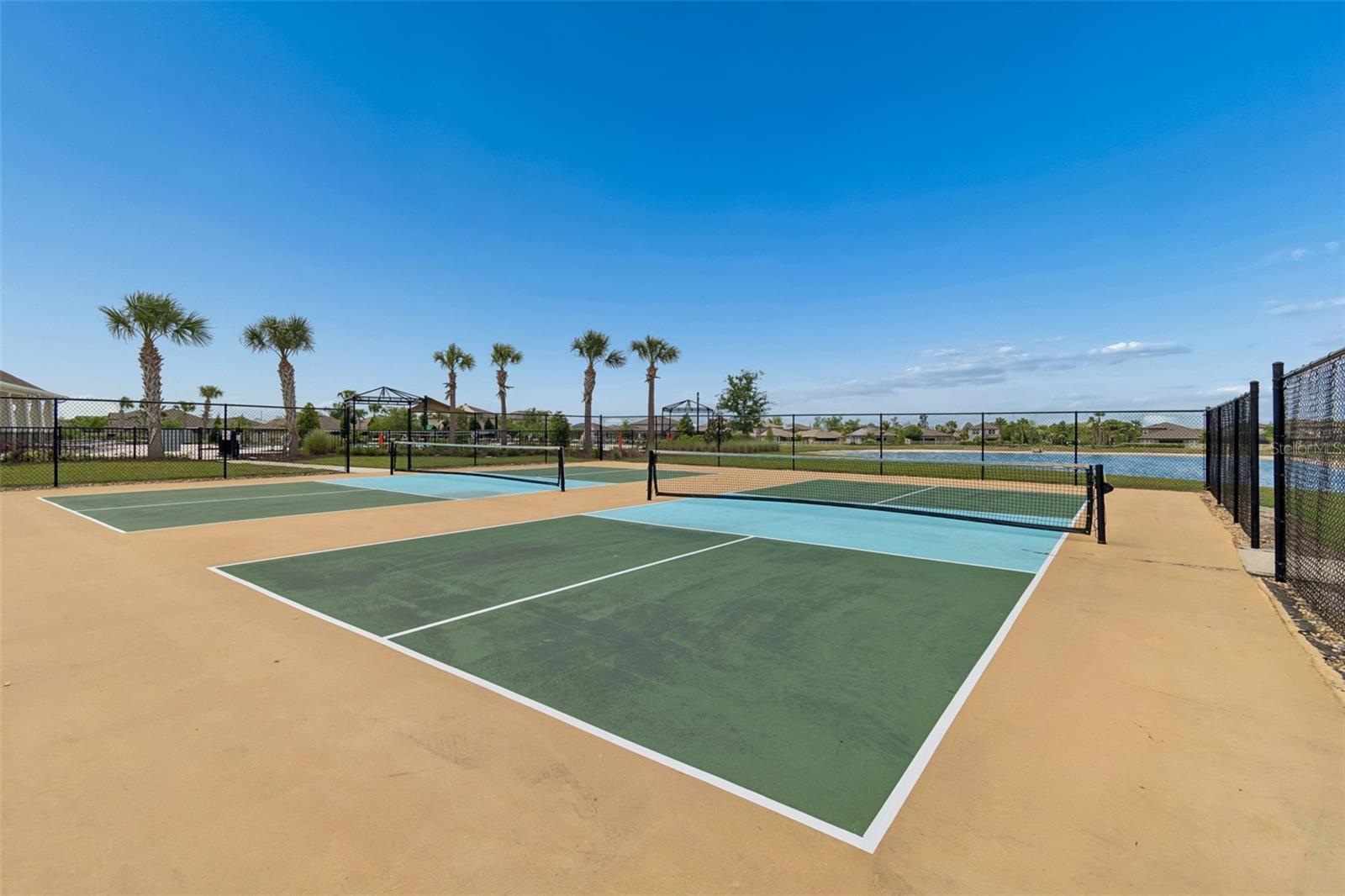 Pickle ball courts