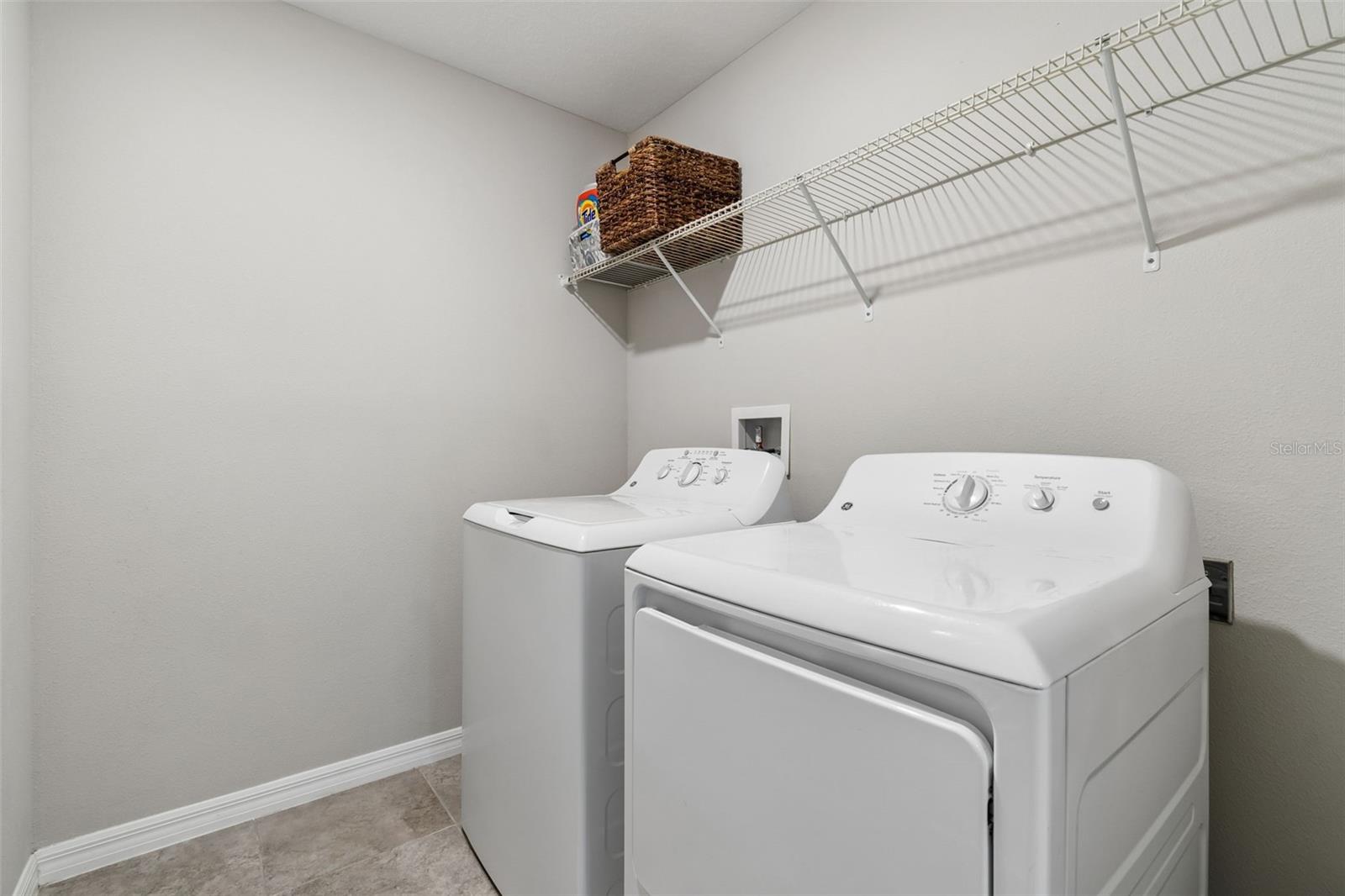laundry room conveniently placed upstairs close to bedrooms