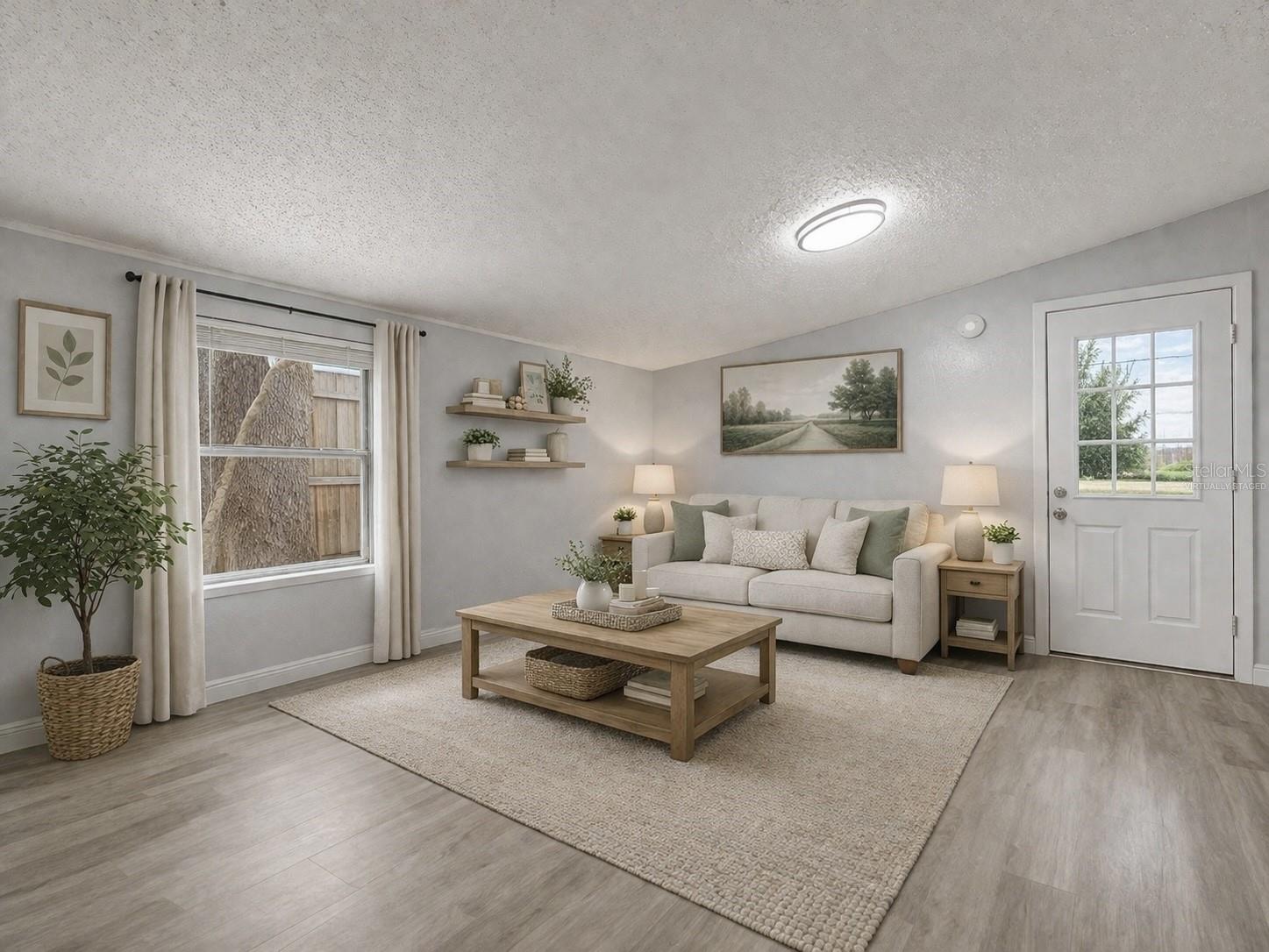 Virtually Staged-Multifuctional Room