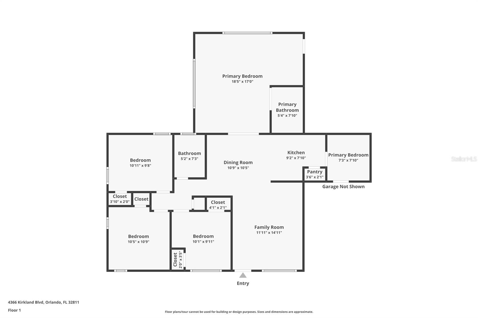 4366 KIRKLAND BLVD, ORLANDO, FL, 32811