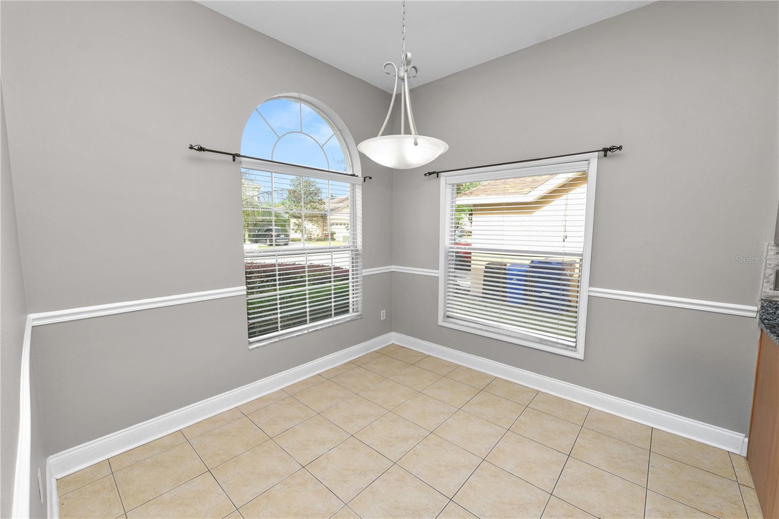 eat in space in the kitchen