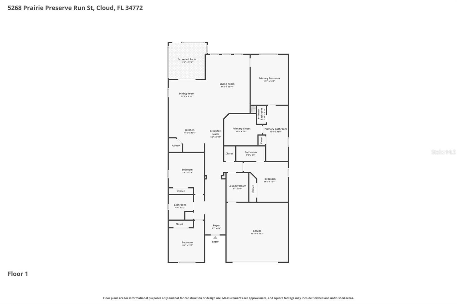 5268 PRAIRIE PRESERVE RUN, ST CLOUD, FL, 34772