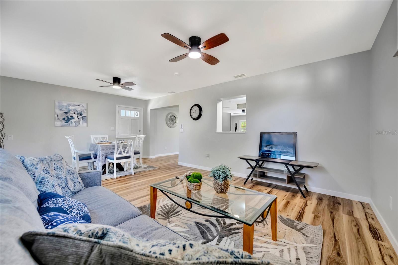 The Family Room and the Dining