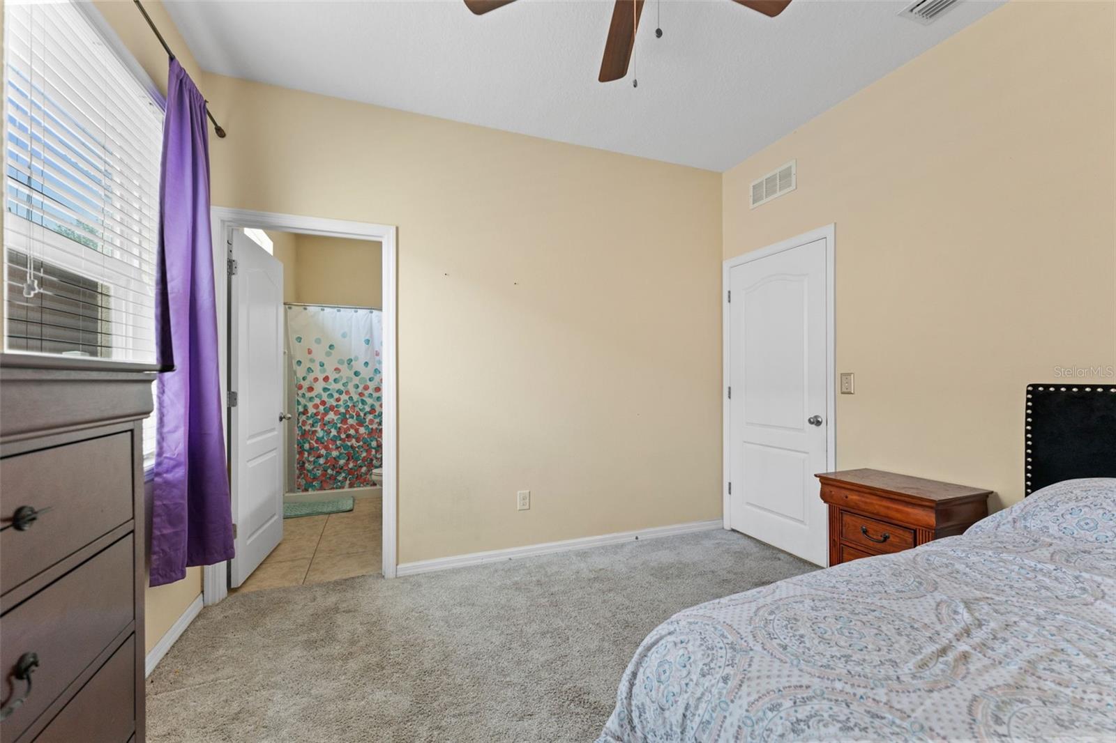 Bedroom #5 with en-suite and walk-in closet (Downstairs)