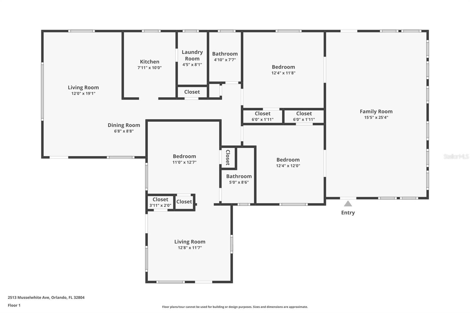 2513 MUSSELWHITE AVE, ORLANDO, FL, 32804