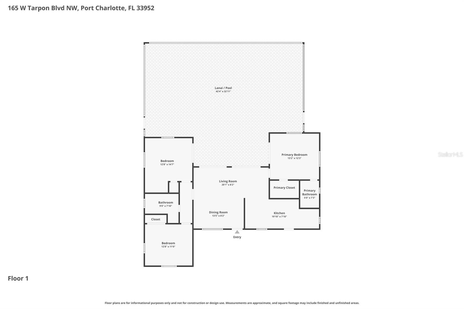 165 W TARPON BLVD NW, PORT CHARLOTTE, FL, 33952