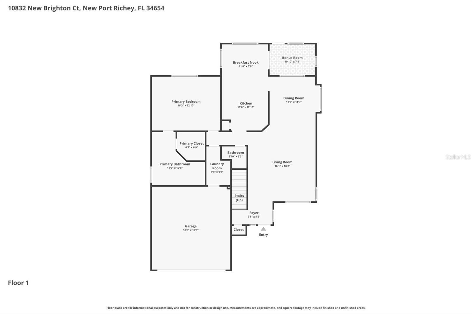 10832 NEW BRIGHTON CT, NEW PORT RICHEY, FL, 34654