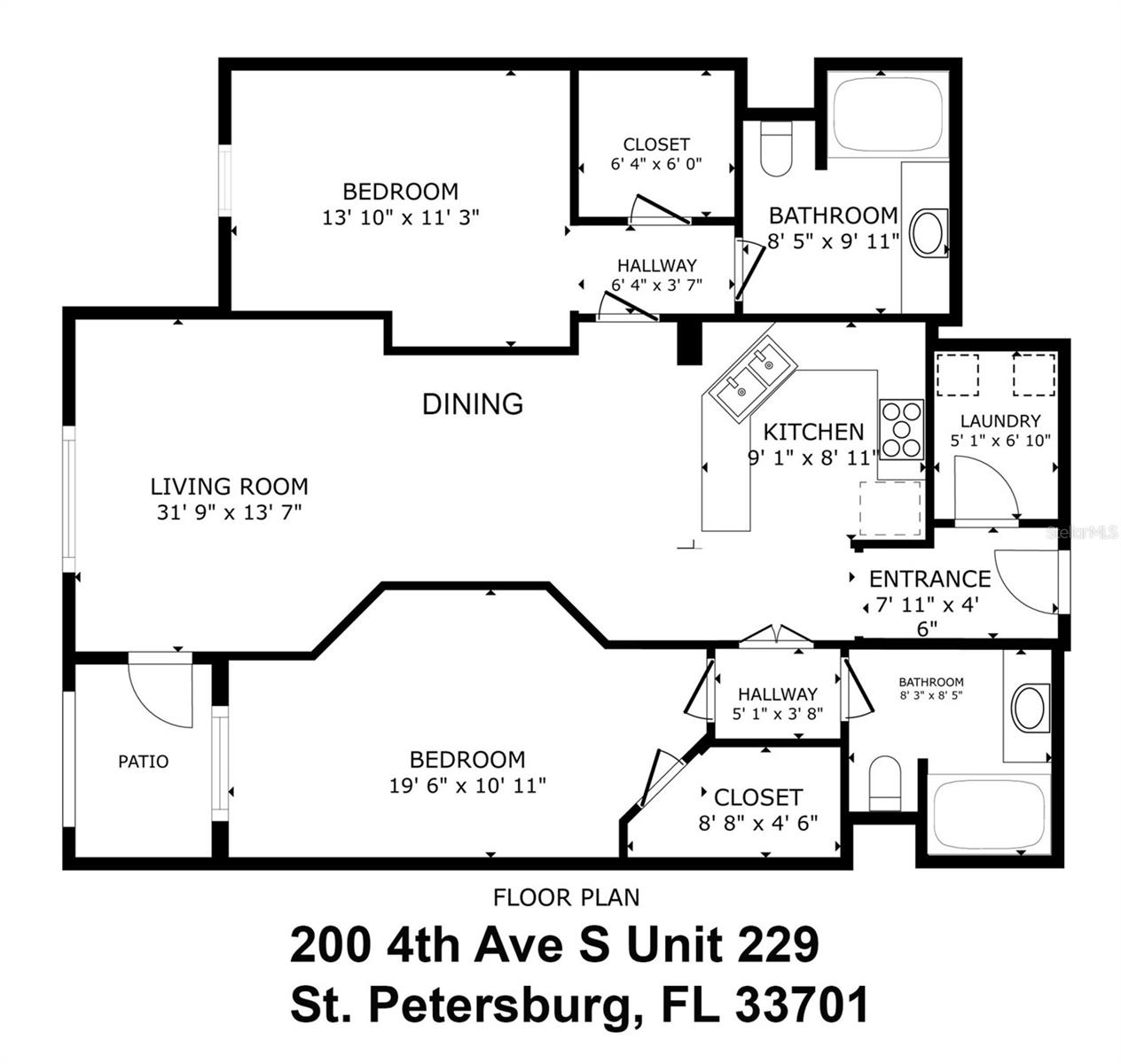 200 4TH AVE S #229, ST PETERSBURG, FL, 33701