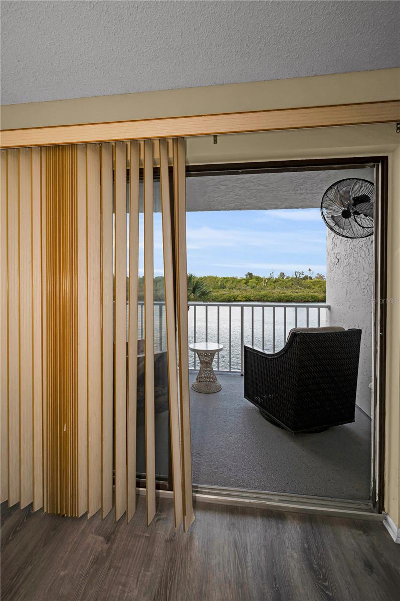 Step out onto your waterfront balcony