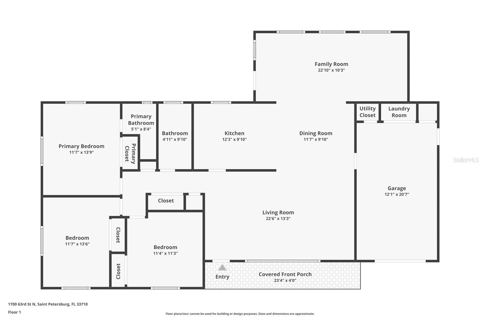 1700 63RD ST N, ST PETERSBURG, FL, 33710